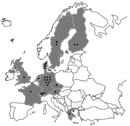 Figure 1: Europe map with HERCULES-C participating organisations sites
